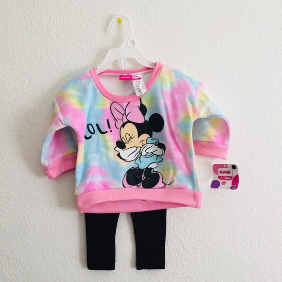 Disney Junior 'Minnie' 2 Piece Set (Blouse/Pants) (18M) - Picture 2 of 16